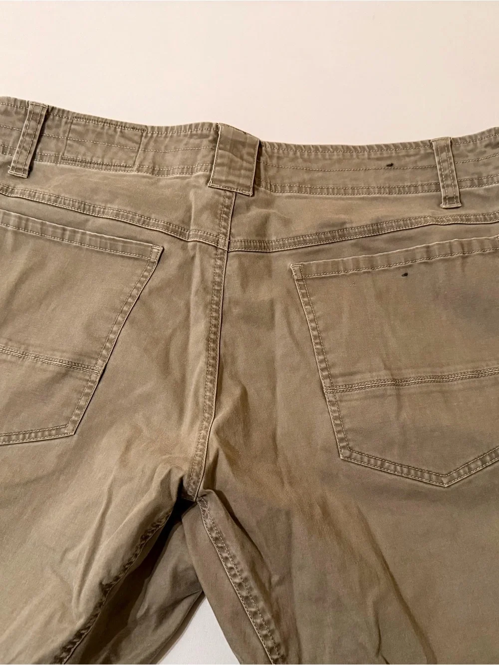 Mens Kuhl Slackr Pant Brown Vintage Patina Dye Outdoor Hiking Nature 36x32